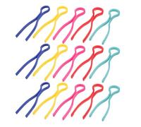 minkissy 100 Clips de Bobina de Plástico para Proteger Hilos de Coser Diseño Redondo, Aplicables para Bordado y Proyectos de Manualidades