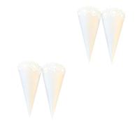 minkissy 100 Piezas ramo de papel de cono de pétalos de confeti de rosa papel de embalaje de flores de flores flower bouquet wrapping paper de de encaje