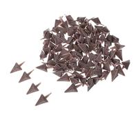 minkissy 100 Unidades Accesorios de Boca de Pájaro de Plástico Marrón para Manualidades DIY, Insertos Realistas para Juguetes de Peluche y Pollitos, Ideales para Proyectos Artesanales