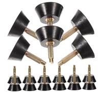 minkissy 10pares Tapones para Tacones Altos Reparación de Tacones Consejos para Zapatos de Tacón Reemplazo de Puntas para Zapatos de Mujer Uso Interiores y Exteriores