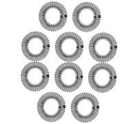 minkissy 10Piezas Mujer De Peine Estirado y Flexible Accesorios Para Pelucas y Extensiones Ergonómico y Duradero