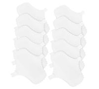 minkissy 10piezas Paño Menstrual Reutilizable y Lavable Compresas Menstruales De Algodón Absorbentes Para Uso Diario Menstruación