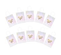 minkissy 12 Piezas Bolso Bolsas De Decorativas Bolsa De Bolsas De Favores De Fiesta De De Mano Grandes De Gracias De Papel