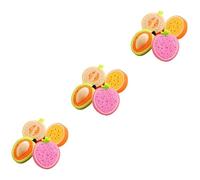 minkissy 12 Piezas Esponja De Baño Puf Esponja De Baño De Frutas Hermosa Herramienta De De Frutas Fregador De Puf De Malla De Fregar Ferramentas Cuerpo Platos Niño Pequeño