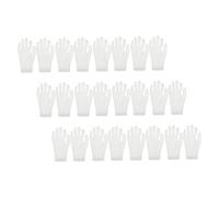 minkissy 12pares Guantes Algodón Blanco Mujeres Hombres Adultos Guantes Hidratantes