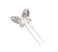 minkissy 12piezas Horquillas u Plateadas Gemas De Imitación Horquillas Pelo Novia Vintage