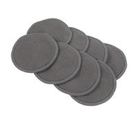 minkissy 13piezas Discos De De Bambú Reutilizables Para Desmaquillaje Facial Almohadillas Desmaquillantes Para Mujeres y Niñas Tapete Cosmético