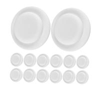 minkissy 15 Piezas Junta De Silicona Para Taza De Almacenamiento De Leche Tapas Elásticas Pequeñas Tapas Herméticas Para Viajes Para Tarros De Yogur Botellas De Leche y Latas Pequeñas