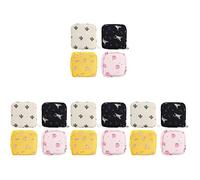 minkissy 16 Piezas Bolsa De Almacenamiento De Toallas Higiénicas Bolsa De Alijo Bolsa De Toallas Higiénicas Bolsa De Almohadillas Menstruales Bolso Tela Oxford Niña Mini Cartera