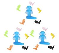 minkissy 18 Pares para los protector de oído impermeable tapón para los portátil auriculares para niños tapón impermeable para los tapón de oreja de hongo