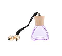 minkissy 1pieza Difusor De Perfume Para Auto Colgante Botella Vacía Para Aromaterapia Decoración De Coche Fragancia Creativo Para Amigos y Amantes Autos