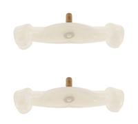 minkissy 2 Almohadillas de Apoyo para Violín de Goma Antideslizantes Repuestos para Patas de Soporte de Hombro Accesorios para Comodidad al Tocar Paquete de 2 Piezas 1/4-1/8