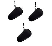 minkissy 2 bolsas de almacenamiento portátil mini afeitadora de pelo para hombres maquinillas de afeitar para hombres afeitadora recortadora de aseo de carcasa dura funda de transporte recortadora
