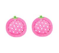 minkissy 2 casetas de frutas para cachorros, decoración de cama para perros, cama interior para perros pequeños, cama para perros pequeños, accesorio para mascotas, cama para dormir para perros