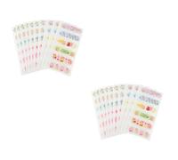 minkissy 2 Juegos Apósito Adhesivo Transpirable Pegatinas Banda Adhesiva Vendajes En Las Yemas De Los Dedos Vendajes Para Heridas Lesionadas Educación Física 60 Piezas * 2