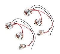 minkissy 2 Juegos Arnés de Cableado para Precableados para Guitarra Eléctrica Transmisión de Señal Estable Compatible para Uso Estudio y Escenario