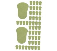 minkissy 2 Juegos De Pie Cuidado Personal Liberate De Toxicos Pegatina Para El Cuidado De Los Pies Almohadillas Desintoxicantes Para Los Pies Para Dormir Franela 32 Piezas * 2
