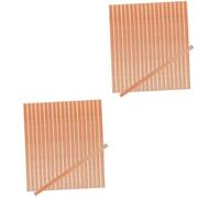 minkissy 2 Juegos Palitos De Cedro Para Bloques De Cedro Para Guardar Ropa Cajas Mechero Suministros De Cedro Astillas De Cedro Decorativas Madera De Cedro 20 Piezas * 2