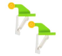 minkissy 2 Juegos Polea del de la Mesa polea de construcción de grúa Herramientas de Experimento de física para la Mesa para el plastico