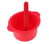 minkissy 2 Juegos Quemadores Para Derretir Cera Quemadores Palitos De Cera Para Depilar Verter Transatlántico Rellenar Gel Tinte Trapeador a Vapor Fusor Rojo Gel De Sílice Reutilizable