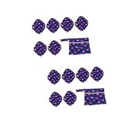 minkissy 2 Juegos sanitaria repetible compresas compresa de compresa menstrual de tela paño reutilizable servilletas sanitarias toallitas intimas