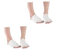 minkissy 2 Pares 5 Calcetines Para Mujer Calcetines De Mujer Calcetines y Medias De Mujer Calcetines Mujer Calcetines Hidratantes Calcetín De Gel Almohadilla De Gel Perder Sin Dedos