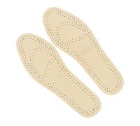 minkissy 2 Pares plantillas de piel de vaca almohadillas para pies almohadillas pies plantillas deportivas plantillas transpirables almohadillas para zapatos deportivos plantillas de cuero