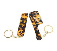 minkissy 2 Pcs Acetato Peinador De Peinado Peluquero De Peluquería Estilista Anillo De Llave Colgante De Llave De Llave De Bloqueo Portátil De Bolsillo Portátil Con Llavero Para Mujeres