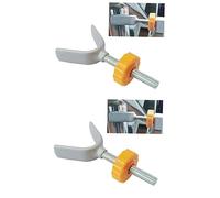 minkissy 2 Piezas barandillas de Puertas de Seguridad Kit de Montaje de Puerta de barandilla Kit de Montaje de barandilla Adaptador de Puerta de barandilla Interior Suite Puerta de Bebe