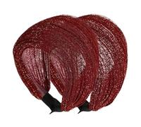 minkissy 2 Piezas Cabello que cubre la banda para el cabello Bandas principales para mujeres diademas anchas de mujer accesorios de entrenamiento para mujeres aros de cabello ancho