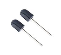 minkissy 2 Piezas Cabezal De Pulido De Anillo De Arena Para Torno De Uñas Pulidora De Cabezal Abrasivo Herramienta De Manicura Rodillo Abrasivo Para Pedicura Salones De Belleza