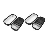 minkissy 2 Piezas caja refrigerada insulina eva estuche insulina Estuche de insulina bolsas metro tapa bolsa de para diabéticos casos de insulina tela oxford impermeable Black