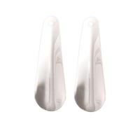 minkissy 2 Piezas Calzador de Zapatos Inoxidable de Herramienta Portátil para el de Calzado para Personas Mayores y Embarazadas Diseño Práctico y