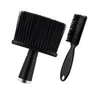 minkissy 2 piezas Cepillos de Cuello para Barbero Ergonomía para Limpieza de Cabello y Estilismo Cepillos Duraderos y Fáciles de Limpiar para Salones de Peluquería