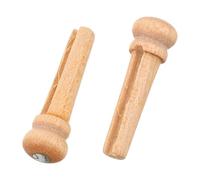 minkissy 2 Piezas Clavijas para Guitarra de Arce Amarillo Accesorios para Cuerdas con Diseño Duradero y Fácil Instalación para Guitarra Acústica y Clásica