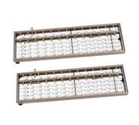 minkissy 2 Piezas de Aleación de Aluminio Barras Cálculo Educativo para Aprendizaje Matemáticas Herramienta