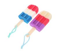 minkissy 2 Piezas de Esponja Exfoliante para El Cuerpo Esponja de Baño para Esponja de Esponja Exfoliante Natural para El Cuerpo