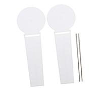 minkissy 2 Piezas de Reloj de Sol DIY Científico Medidor de Antiguo Educativo para Instrumento de Sombra Solar para Experimentos y Estudio Geográfico