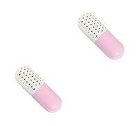 minkissy 2 Piezas Deshumidificador De Zapatos Desodorante De Zapatos Desodorizante Bolas Purificadoras De Aire Secador De Botas Secadores De Botas Removedor De Zapatos Malolientes Rosa