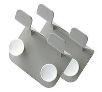 minkissy 2 Piezas Estante De Almacenamiento Para Secadora Estante Para Platos De Baño Soporte Para Plancha Organizador De Montaje En Pared Soporte Para Secador De Pared Almacenamiento