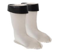 minkissy 2 Piezas Forro Interior De Botas De Invierno Para Hombre Forro Térmico De Zapatillas Felpa Gruesa Extraíble Para Botas De Lluvia Calentador De Pies Cómodo