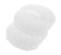 minkissy 2 Piezas Oversized Body Powder Puff Soft Plush Large Reusable Washable Applicator For Full Body Skincare And Travel Use