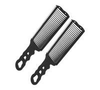 minkissy 2 Piezas Peine para Cortadora Peine de Corte para Hombres Desenredante Profesional para Peinar el Cabello Peluquería