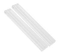 minkissy 2 Piezas Soporte Acrílico Transparente para Cartas de Juego con Doble Ranura Base Compacta para Barajas Estándar Organizador Resistente para Póker y Juegos de Mesa Set y Fiestas