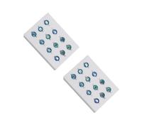 minkissy 2 Series Anillos De Temáticos Del Anillos Color Accesorios De Joyería Para Mujeres 12 Piezas X 2