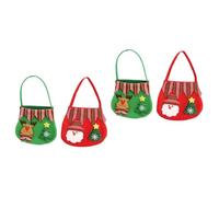 minkissy 2 Series Bolsa De De Navidad Bolsa De Dulces Bag Decoração De s De Favor De La Fiesta De De Navidad Paño 2 Piezas*2