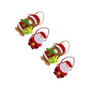 minkissy 2 Series Bolsa De De Nochebuena Bolsa De Dulces Navidad Decoración Bolso De Mano Christmas Christmas Presents present Bag Pequeñas Bolsas De Sintió 2 Piezas*2