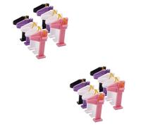 minkissy 2 Series Fijador De Esmalte De Uñas Gel Para Pedicura Herramientas De Manicura Herramientas Para Uñas Suministros Para Salón De Uñas Clip De Ubicación Para 10 piezas*2