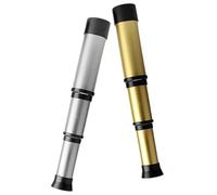 minkissy 2 Telescopios Pirata de Juguete para Niños, Monoculares Educativos de Acrílico 32 CM Fáciles de Usar para Aprendizaje y Observación de Aves