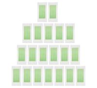 minkissy 20 Bandas de Cera para Depilación Desechables Doble Cara para Cuerpo Efectivas Kit de Depilación para Manos y Pies